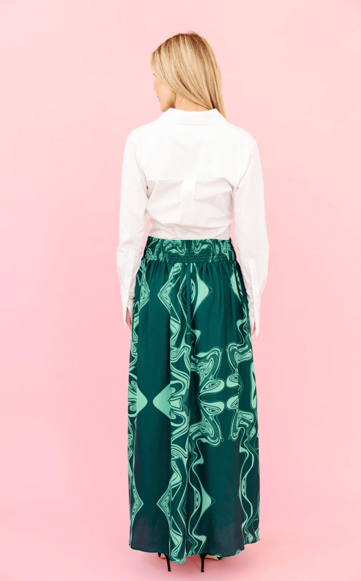 Sheridan French Skirt Lilian Skirt in Emerald Marble
