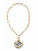 Shiver + Duke Necklace Lustre Shell Necklace
