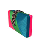 Simitri Clutch Jeweled Braided Fringe Clutch