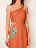 Simona Dress The Alma Bonita Dress in Terracotta