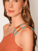Simona Dress The Alma Bonita Dress in Terracotta
