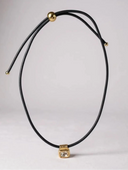 Smith and Co Design Necklace Black Gold Sparkle Necklace in Black