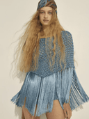 Solange Poncho Baltico / One size Limay Poncho