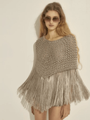 Solange Poncho Champagne / One size Limay Poncho