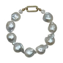 Southern Marc Designs Bracelet Natural Freshwater Baroque Pearl Bracelet