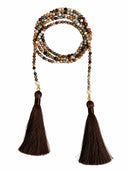 Southern Marc Designs Necklace Duna Tassel Lariat Wrap Necklace