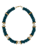 Southern Marc Designs Necklace Lagos Collar Necklace in Marine