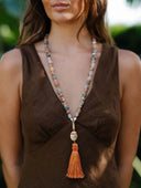 Southern Marc Designs Necklace Riva Tassel Necklace