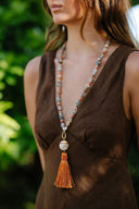 Southern Marc Designs Necklace Riva Tassel Necklace