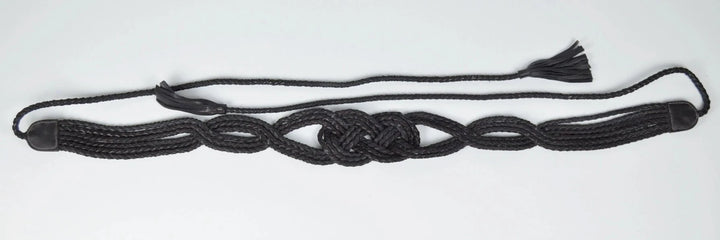 STUDIO CALEIDOSCOPE Belt Black Safaa Wrap Belt