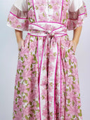 SUE SARTOR Dress Palladio Kaftan | Pink Azalea
