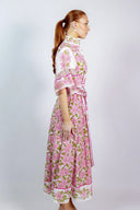 SUE SARTOR Dress Palladio Kaftan | Pink Azalea