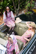 SUE SARTOR Dress Palladio Kaftan | Pink Azalea