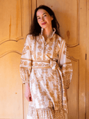SUE SARTOR Dress SUE SARTOR Flounce | Chino SUE SARTOR Marigold