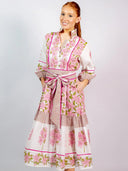 SUE SARTOR Dress SUE SARTOR Flounce | Pink Azalea