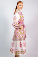 SUE SARTOR Dress SUE SARTOR Flounce | Pink Azalea