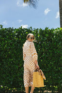 SUE SARTOR Dress SUE SARTOR Flounce | Rattan Scallop Shell