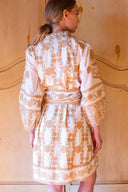 SUE SARTOR Dress SUE SARTOR Flounce Shorty | Chino SUE SARTOR Marigold