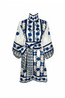 SUE SARTOR Dress SUE SARTOR Flounce Shorty | French Blue SUE SARTOR Marigold