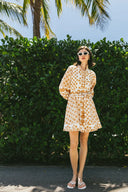 SUE SARTOR Dress SUE SARTOR Flounce Shorty | Rattan Scallop Shell