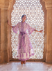 Sue Sartor Dress Sue Sartor | Palladio Kaftan in Lilac Boteh Print