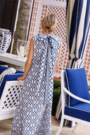 SUE SARTOR Dress Tibi Dress | Navy Bamboo