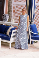 SUE SARTOR Dress Tibi Dress | Navy Bamboo