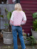SUE SARTOR Jacket Blouson Jacket | Cassis/Lavender Victorian Frieze