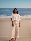 SZ Blockprints Pants Disco Pant in Big Geranium Print
