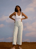 SZ Blockprints Pants Disco Pant in Blueberry Print