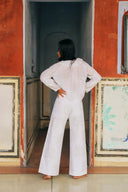 SZ Blockprints Pants Disco Pant in Gold