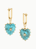 Thatch Earrings Isabel Howlite Earrings