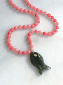 The Silver Wren Necklace Calla Beaded Necklace