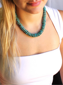 The Silver Wren Necklace Canyon Water Turquoise Necklace