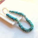 The Silver Wren Necklace Canyon Water Turquoise Necklace