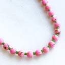 The Silver Wren Necklace Desert Bloom Lilac Necklace