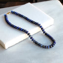 The Silver Wren Necklace Midnight Skies Lapis Necklace