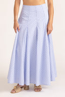 Thomas & Lourdes Skirt Hailey Skirt in Diamond Stripe