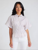 Thomas & Lourdes Top Paris Top in Sand Ticking