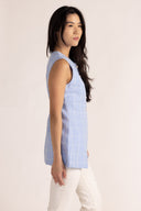 Thomas & Lourdes Top Taylor Vest in Window Pane