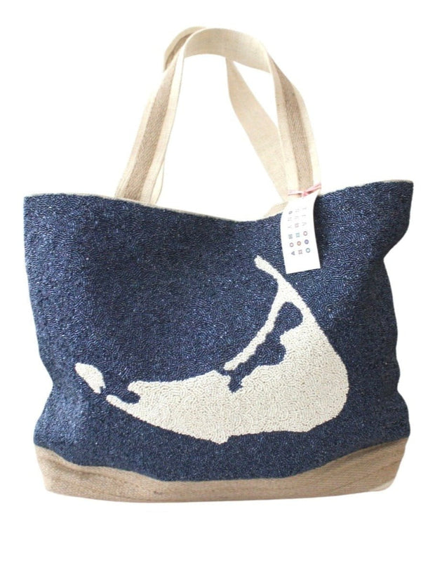 Tiana Designs Tote Tiana Designs | Nantucket Island Tote in Navy