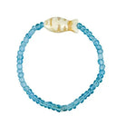 Twine & Twig Bracelet Aqua Fish Simple Seed Bracelet