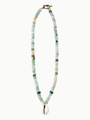Twine & Twig Bracelet Blue Tribal Classic Necklace | Sea Glass