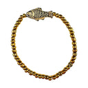 Twine & Twig Bracelet Gold Fish Simple Seed Bracelet