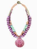 Twine & Twig Necklace Layered Pendant Necklace | Lilac
