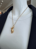 Valentine Rouge Necklace Conch Gold Lariat