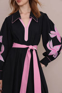 Vero Alfie Dress Royale Maxi Dress