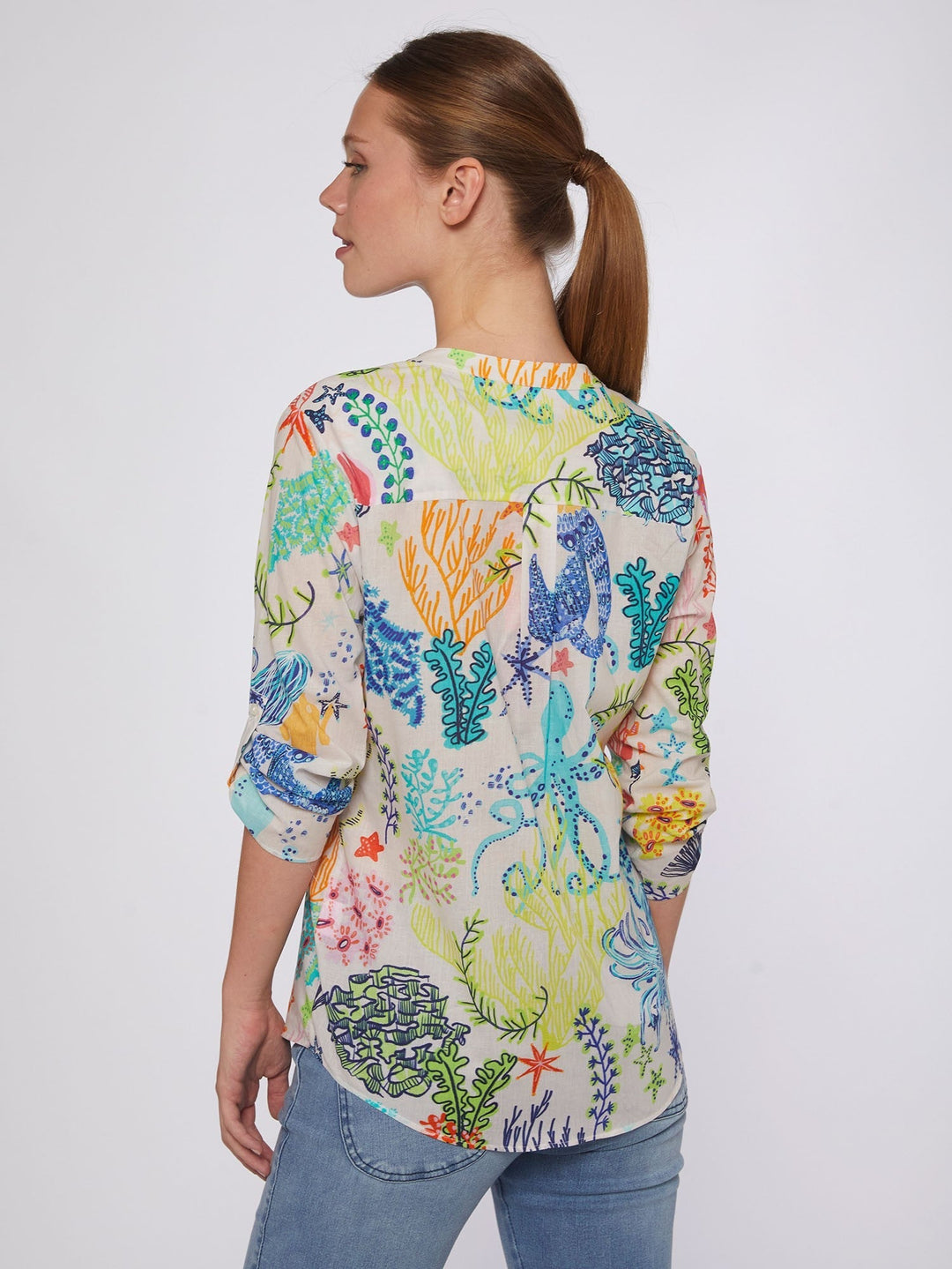 Vilagallo Top Francina Shirt in Mermaid