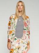 Vilagallo Top Illustrated Floral Print Shirt