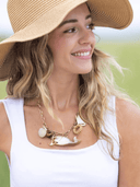 Whale Tail Weaving Necklace The (Nautically) Charmed Necklace